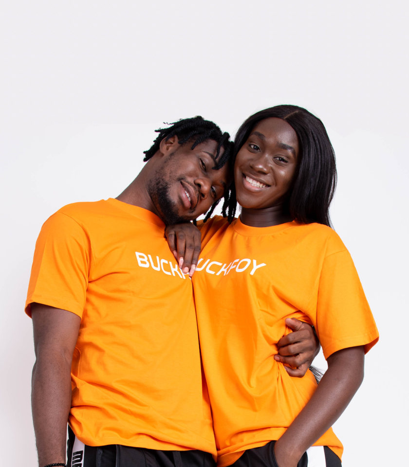 Nasalization Graphic Tee in Orange - Image 3