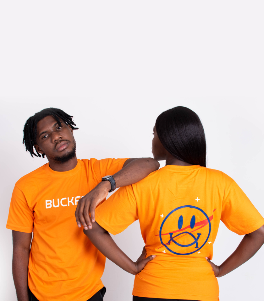 Nasalization Graphic Tee in Orange