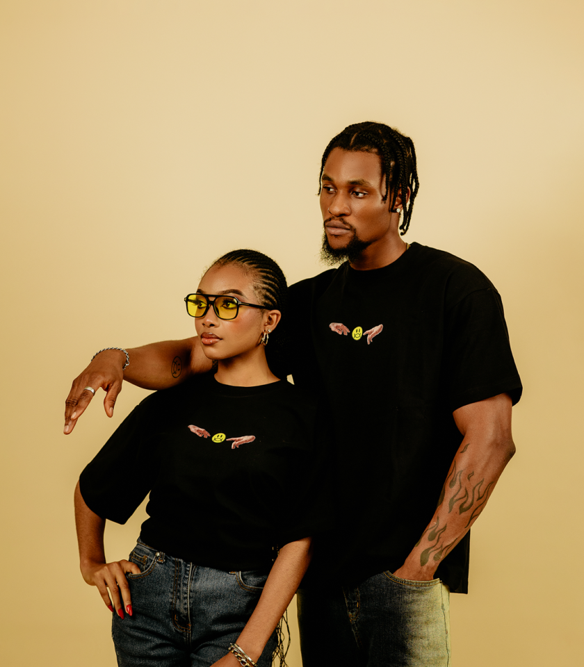 BuckFoy Hand Of God Graphic Boxy Tee in Black - Image 2