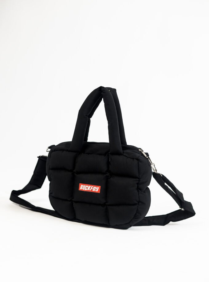 BuckFoy Puffer Mini Bag in Black