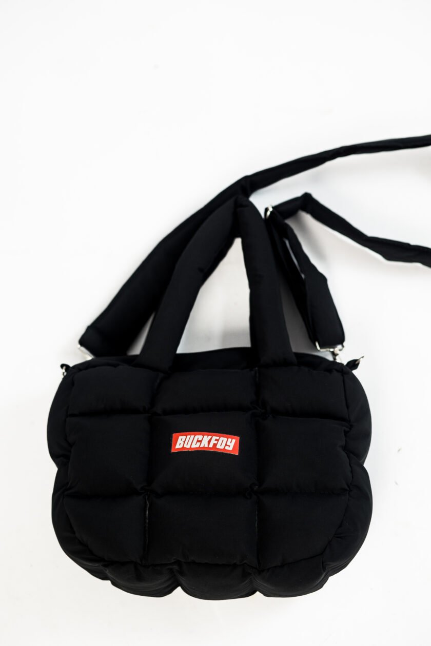 BuckFoy Puffer Mini Bag in Black - Image 2