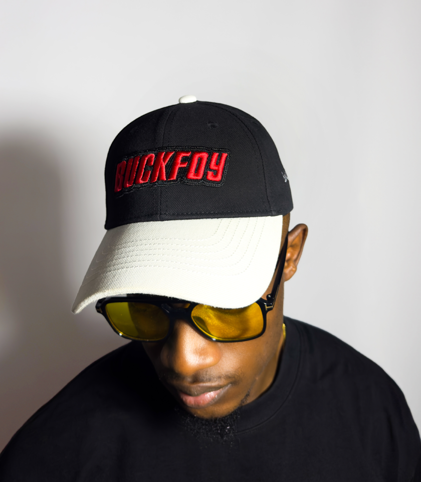 Logo Baseball Hat in Reverse Two Tone Monochrome - Image 4