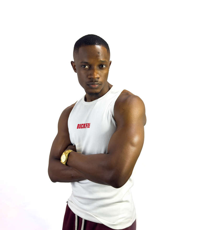 Vinyl Logo Muscle Fit Ribbed Vest in White - Image 2