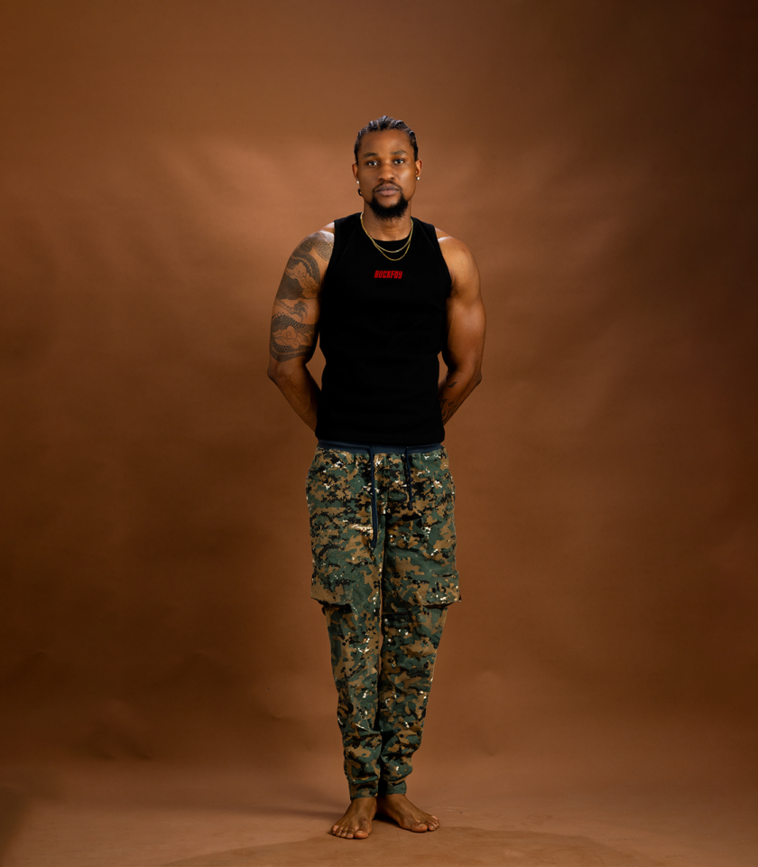 Vinyl Logo Muscle Fit Ribbed Vest in Black - Image 3