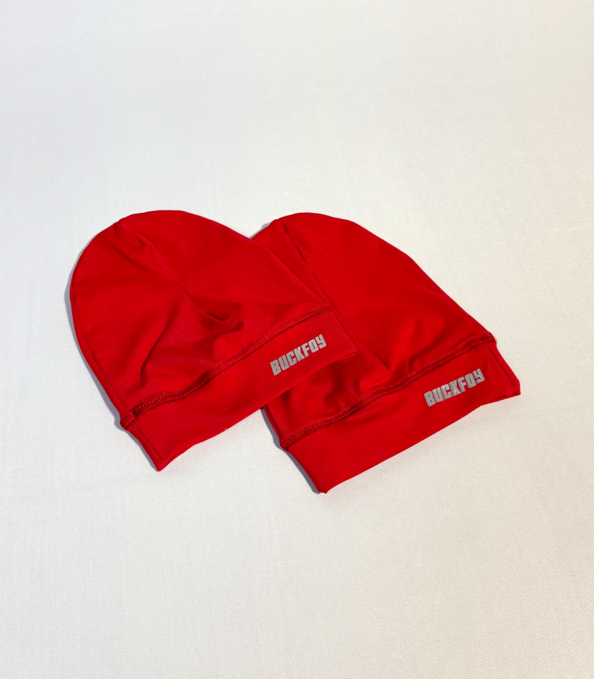 Skull Cap - Red - Image 2