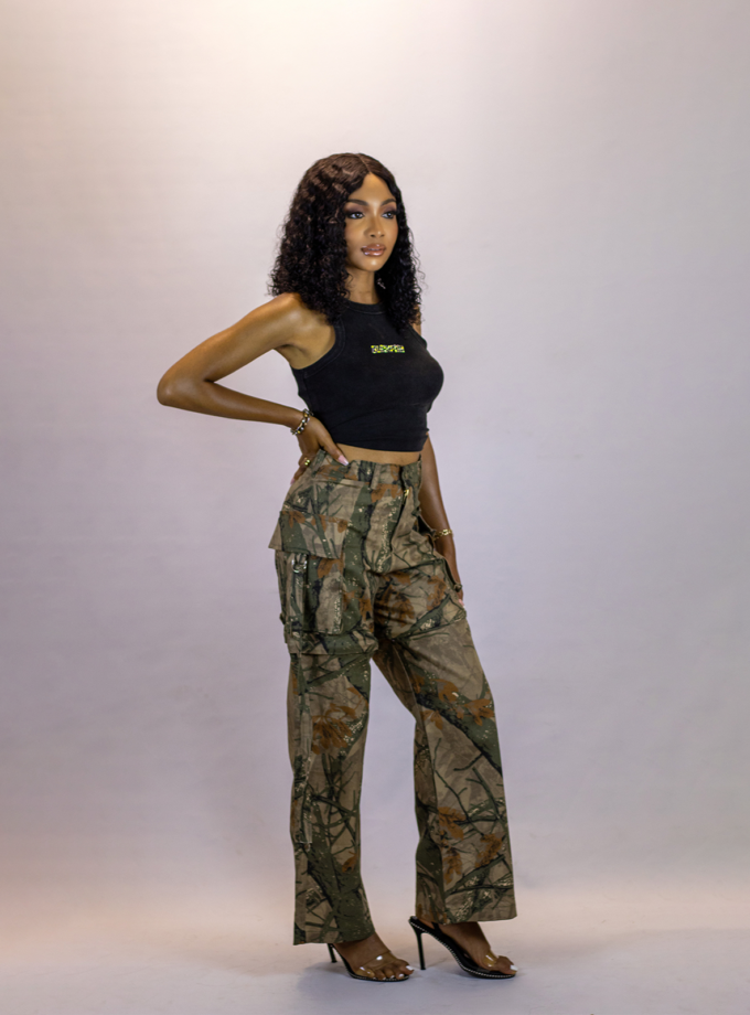 Zip-Off Cargo Pants in Tree Camo