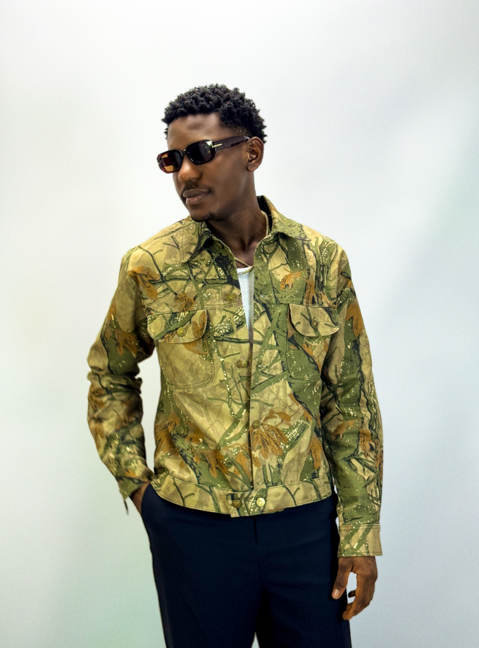Rich Guy Shacket in Tree Camo
