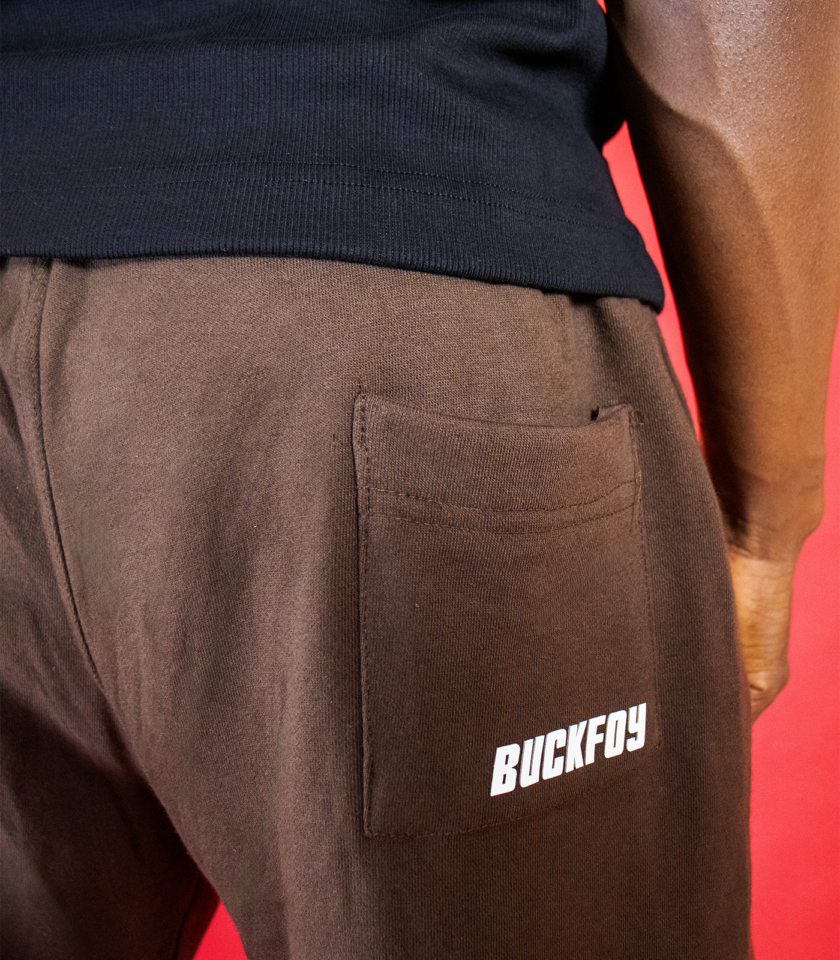 No Regrets Sweatshorts In Brown - Image 4