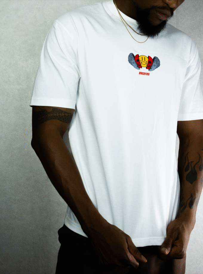 Freak on the Inside Unisex Graphic White Tee